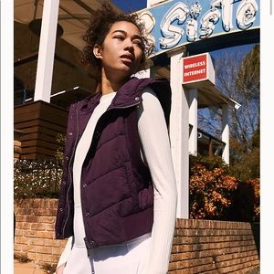 NWT Free People Nature Seeker Puffer Vest Small